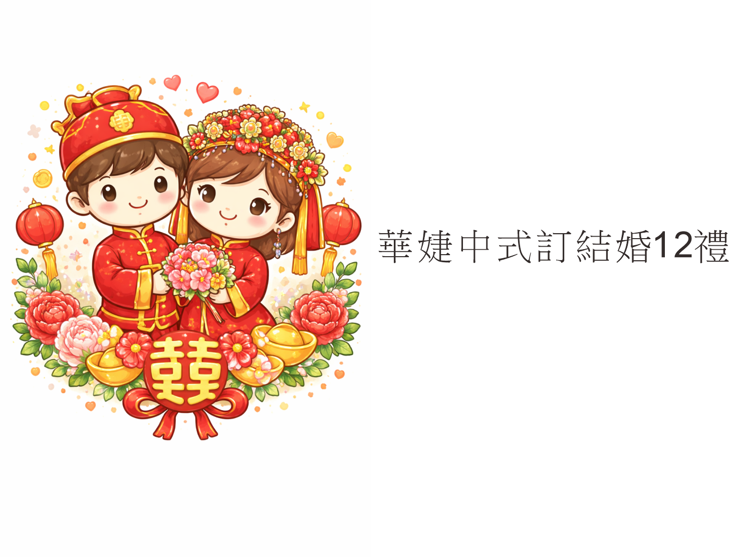 結婚禮俗用品　訂結婚禮品　訂婚12禮　喜事用品　入厝用品　結婚錄影，禮車，［華婕訂結婚１２禮］